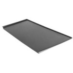 FONDO DE FREGADERO DE ALUMINIO PARA MÓDULOS DE ARMARIO DE 400 A 1200 MM. COLOR GRAFITO SP16