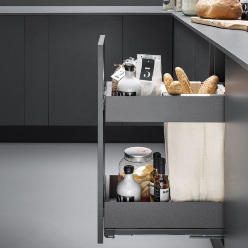 Bandejero/Panero Con cierre amortiguado